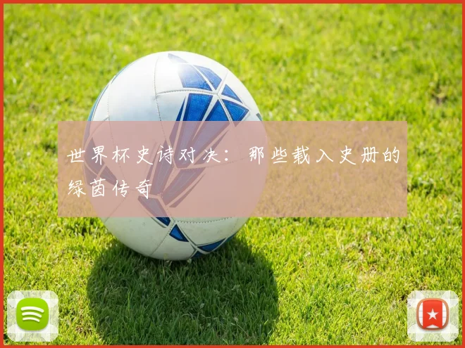世界杯史诗对决:那些载入史册的绿茵传奇